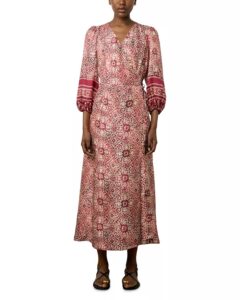 Image of sale on Edenn Printed Wrap Dress