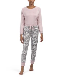 Image of sale on 2pc Hacci Pullover Top and Joggers Set
