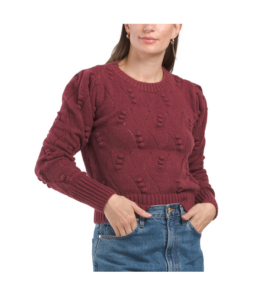 Image of sale on Lillie Bobble Knit Sweater