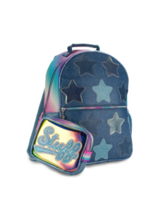 Image of sale on Kid’s Star Appliqué Denim Backpack
