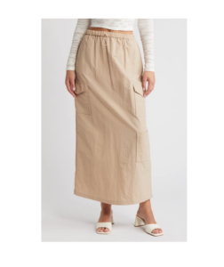 Image of sale on Alicia Parachute Maxi Skirt