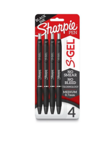 Image of sale on Black Ink Gel Pen, 4 Count