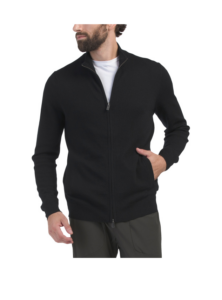 Image of sale on Merino Wool Full Zip Cardigan with Pockets