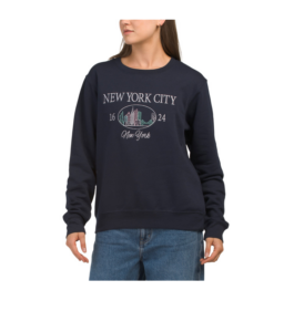 Image of sale on New York City Embroidered Sweatshirt