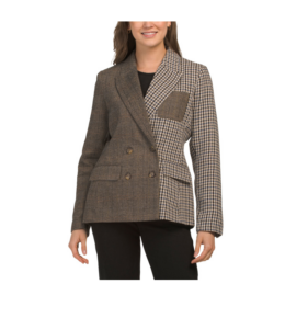 Image of sale on Patchwork Tweed Blazer