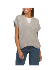 Image of sale on Cable Knit Sweater Vest
