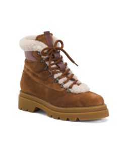 Image of sale on Tweed Suede Booties