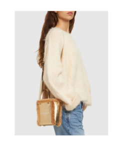 Image of sale on Mini N/s Shearling Tote Bag