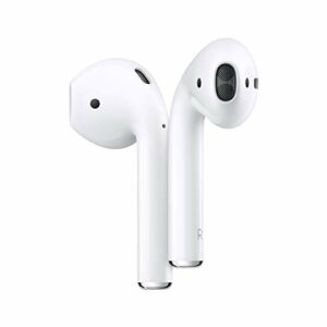 Image of sale on Apple Airpods (2nd Generation) Wireless Ear Buds, Bluetooth Headphones with Lightning Charging Case Included, over 24 Hours of Battery Life, Effortless Setup for Iphone