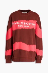 Image of sale on Printed French Cotton-terry Sweatshirt