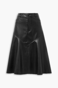 Image of sale on Jesse Faux Leather Midi Skirt