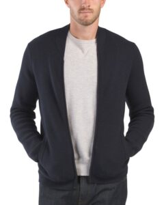 Image of sale on Cotton and Cashmere Blend Bomber Jacket