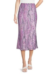 Image of sale on Sequin Maxi Shift Skirt