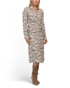 Image of sale on Printed Midi Dress