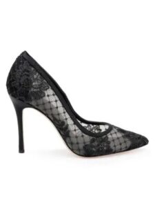 Image of sale on Anais 95mm Lace & Satin Pumps