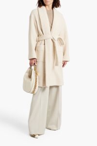 Image of sale on Wool-blend Bouclé Coat