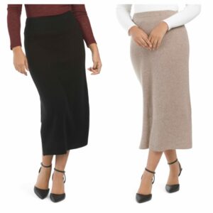 Image of sale on Wool and Cashmere Blend Hanna Skirt