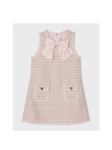 Image of sale on Girl’s Aubazine Tweed Embellished Dress