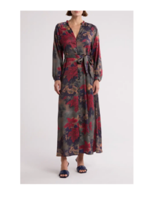 Image of sale on Fall Bouquet Button Down Dress