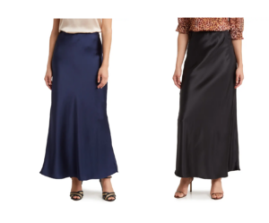 Image of sale on Satin A-line Skirt