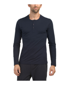 Image of sale on Long Sleeve Henley Neck Living Shirt