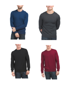 Image of sale on Washable Merino Crew Neck Sweater