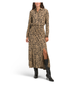 Image of sale on Radial Tiger Maxi Dress