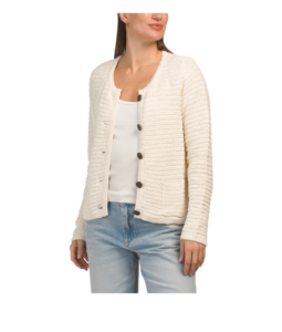 Image of sale on Tweed Cardigan
