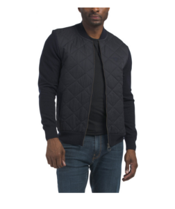 Image of sale on Wool Blend Essential Quilted Zip Jacket Size L
