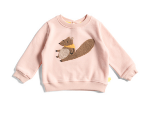 Image of sale on Infant Girls Squirrel Sweatshirt