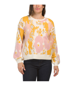 Image of sale on Floral Sweater