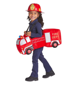 Image of sale on Step in Firetruck Lightup Costume Size 3-7
