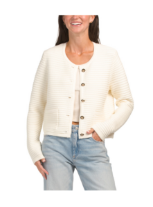 Image of sale on Tuck Stitch Cardigan with Pockets
