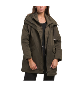 Image of sale on Bibbed Raincoat
