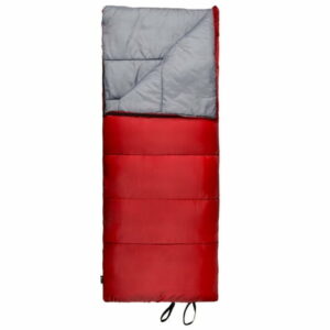 Image of sale on Ozark Trail 50-degree Warm Weather Rectangular Sleeping Bag, Red