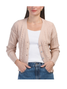 Image of sale on Cable Knit Cardigan