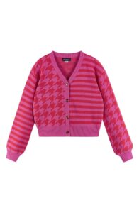 Image of sale on Kids’ Houndstooth Cardigan Sweater