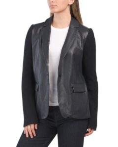 Image of sale on Adina Mixed Media Jacket