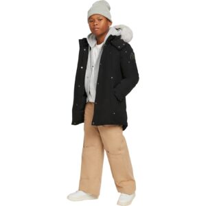 Image of sale on Unisex Parka with Shearling Hood, Black
