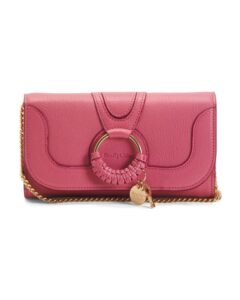 Image of sale on Leather Hana Pouch Crossbody with Front Hardware