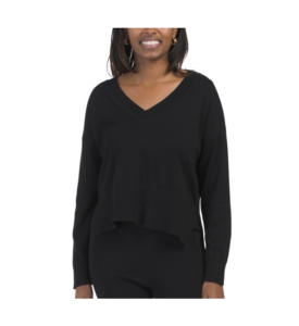 Image of sale on Noor Oversized V-neck Pull over Sweater