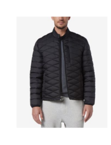 Image of sale on Men’s Racer Style Quilted Packable Jacket