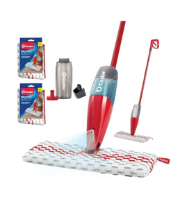 Image of sale on Promist Max Spray Mop, with 2 Extra Refills, Red