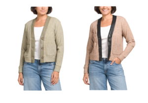 Image of sale on Hatchi Mixed Media Cardigan