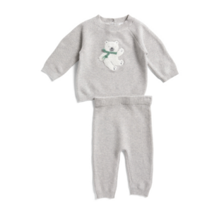 Image of sale on Newborn Boys Polar Bear Sweater Set