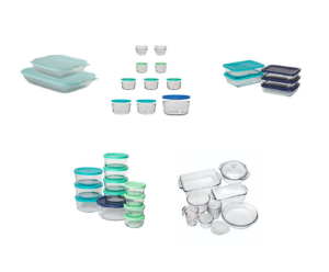 Image of sale on Glass Cookware 70% off