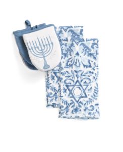 Image of sale on 2pk Hanukkah Kitchen Towels and Mitts Collection