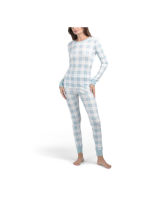 Image of sale on 2pc Organic Cotton Striped Pajama Set