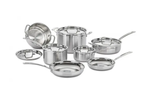 Image of sale on Multiclad Pro Stainless Cookware 12-piece Set