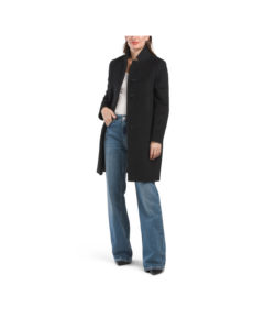 Image of sale on Wool Blend Quarter Sleeve Coat